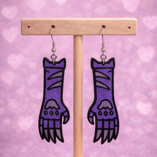 pendientes de garras de odd de código lyoko