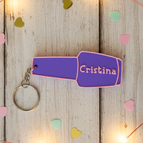 salvauñas en forma de esmalte personalizado con nombre para abrir latas