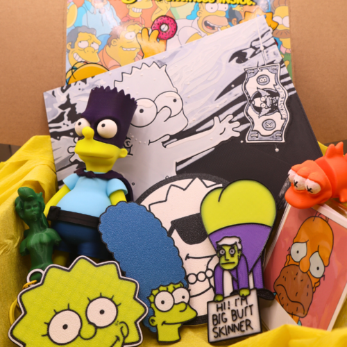 Cajas sorpresa de artículos de Los Simpson