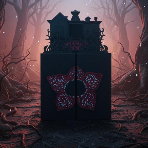 Expositor para figuras de kinder joy de Stranger things