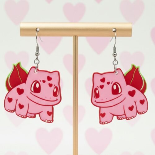 Pendientes Bulbasaur Edición Especial San Valentín