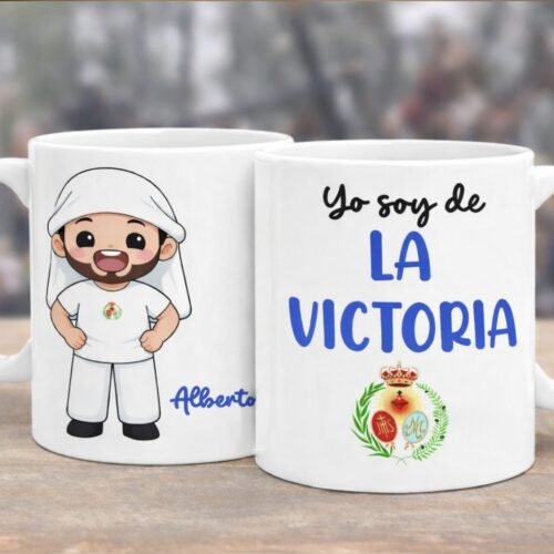 taza personalizada de costalero con nombre