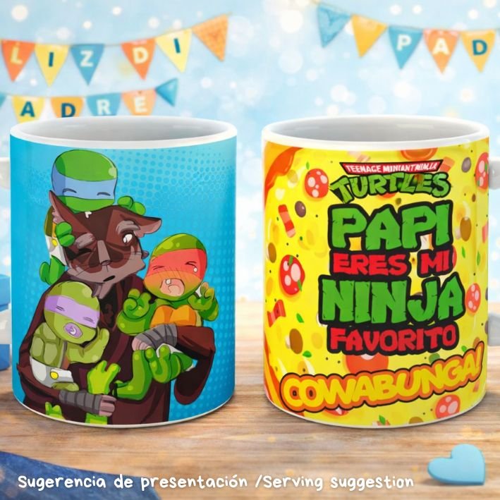 Taza "Papi es mi ninja favorito" | Día del Padre
