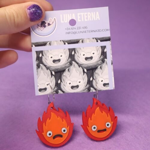 Pendientes Calcifer