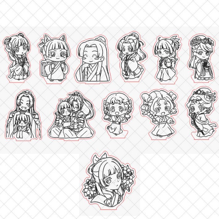 Pack 12 Standees de Los Diarios de la Boticaria | Descarga Digital - Imagen 3