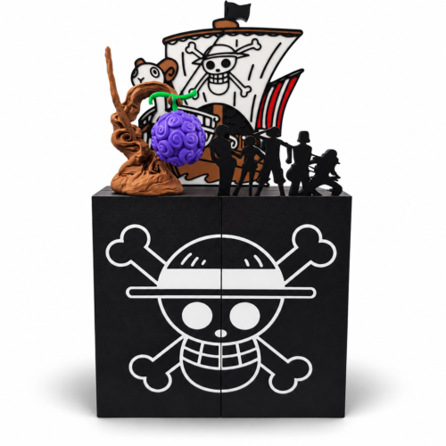 Expositor One Piece para Kinder Joy impreso en 3D