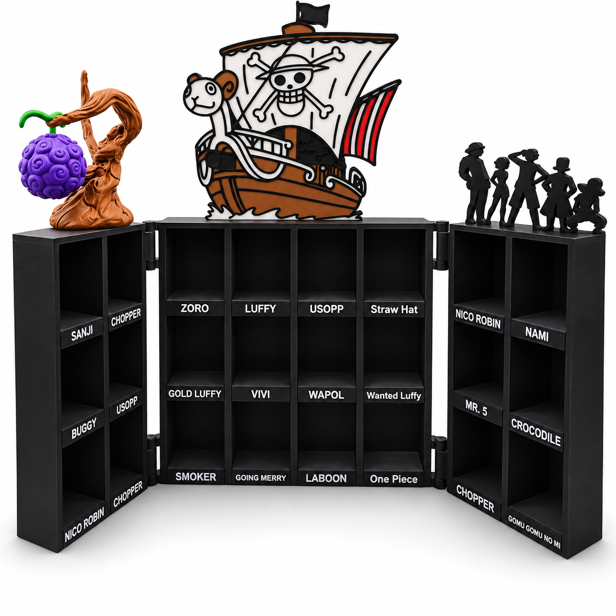 Expositor One Piece para Kinder Joy impreso en 3D